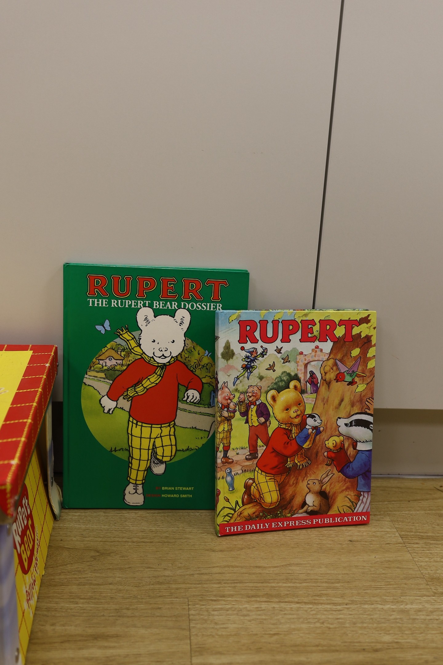 A collection of Rupert annuals